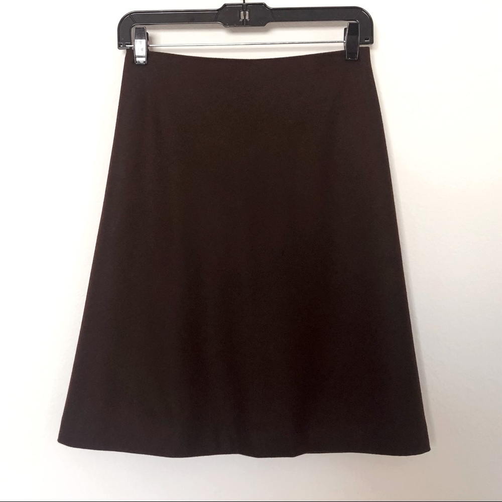 J Crew Wool Cashmere A Line Skirt